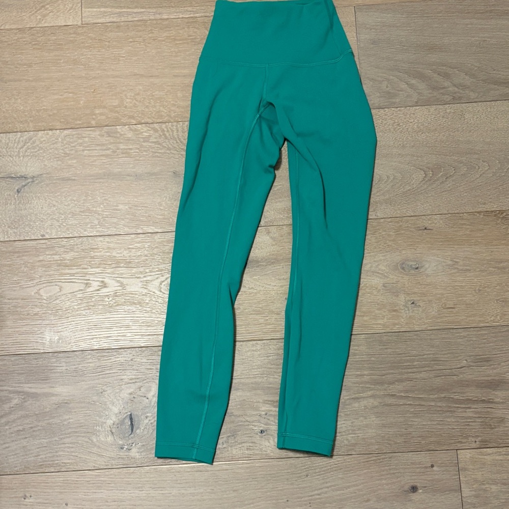 Green Lululemon Leggings